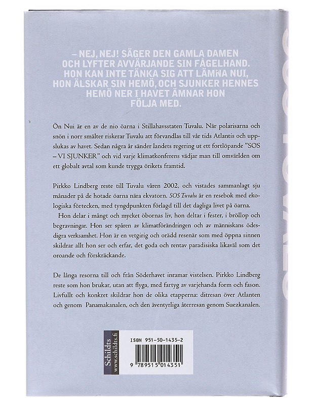 SOS Tuvalu - Pirkko Lindberg - Romaanit ja novellit - 10105645129 - 1
