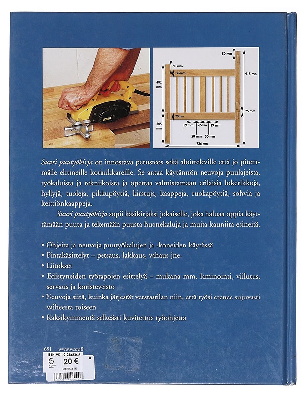 Suuri puutyökirja - Corbett, Stephen - Käsityökirjat - 10105645134 - 1
