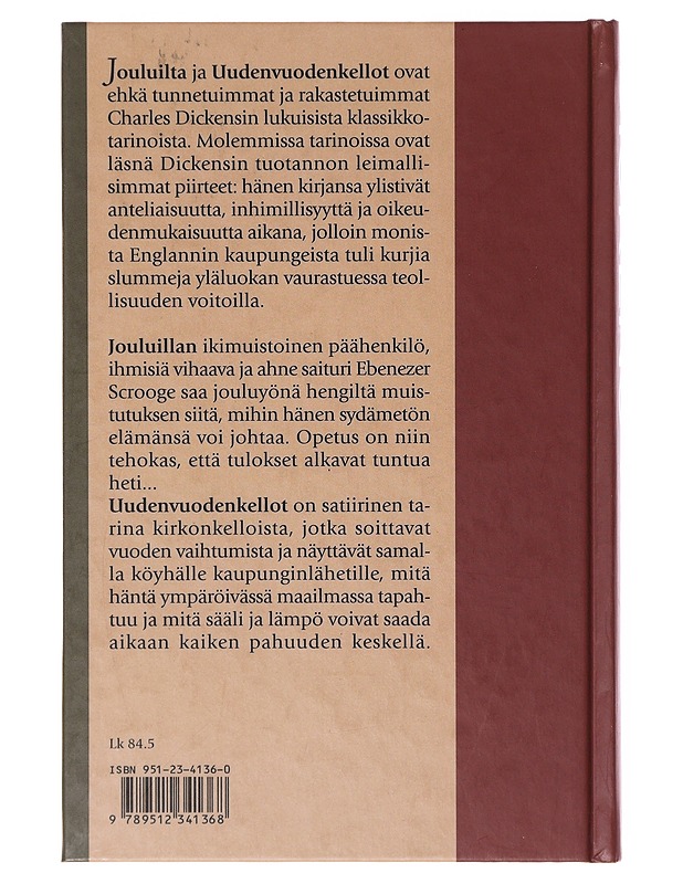 Kaksi kertomusta - Charles Dickens - Joulukirjat - 10105645148 - 1