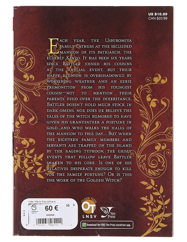 Umineko: when they cry episode 1 - Sarjakuvat - 10105645174 - 1