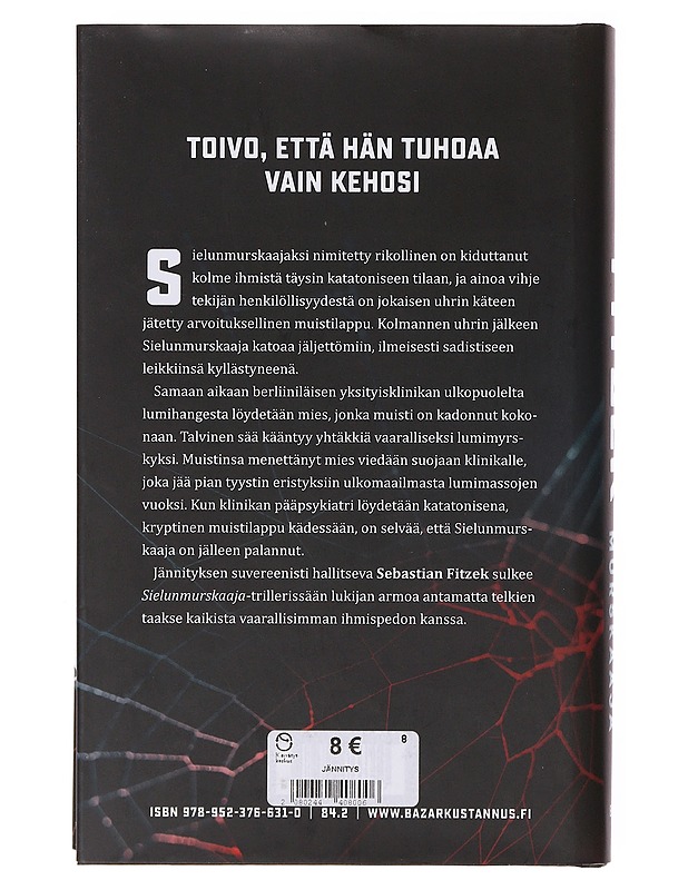 Sielunmurskaaja - Fitzek, Sebastian - Romaanit ja novellit - 10105645199 - 1