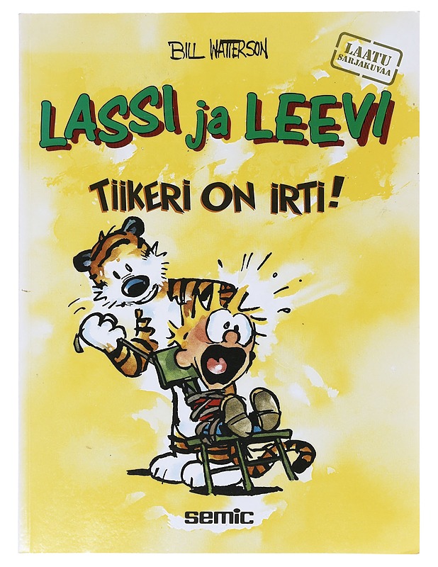 Tiikeri on irti! - WATTERSON, BILL - Sarjakuvat - 10105645201 - 0