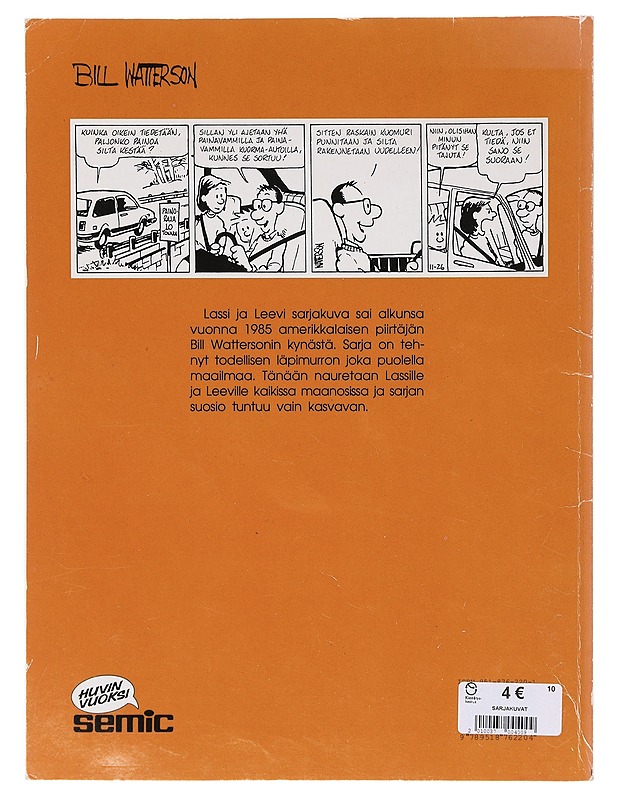 Hymyä huuleen! - WATTERSON, BILL - Sarjakuvat - 10105645204 - 1