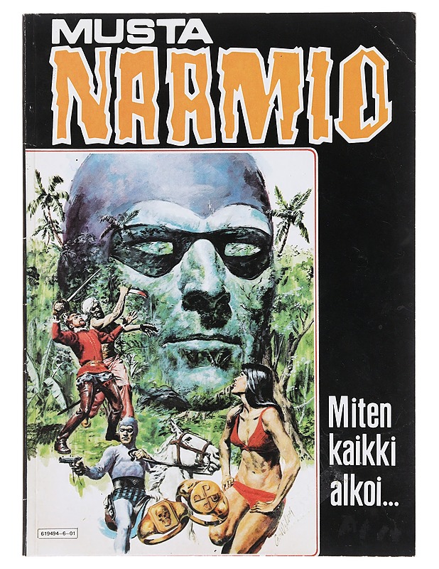 Mustanaamio: miten kaikki alkoi - Sarjakuvat - 10105645211 - 0