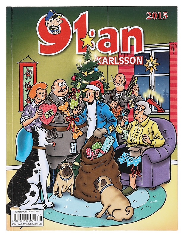 91:an karlsson 2015 - 91:an - Sarjakuvat - 10105645222 - 0