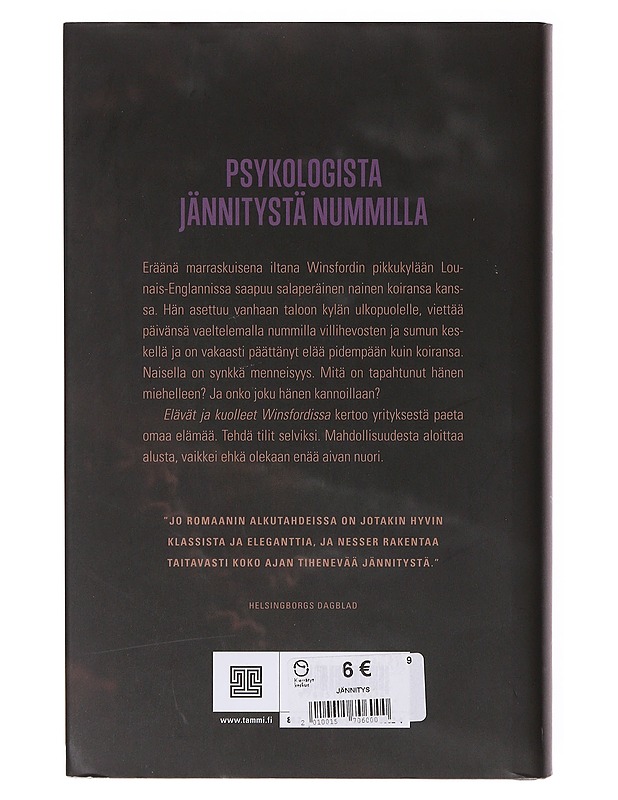 Elävät ja kuolleet Winsfordissa - Nesser, Håkan - Jännitys ja dekkarit - 10105645294 - 1