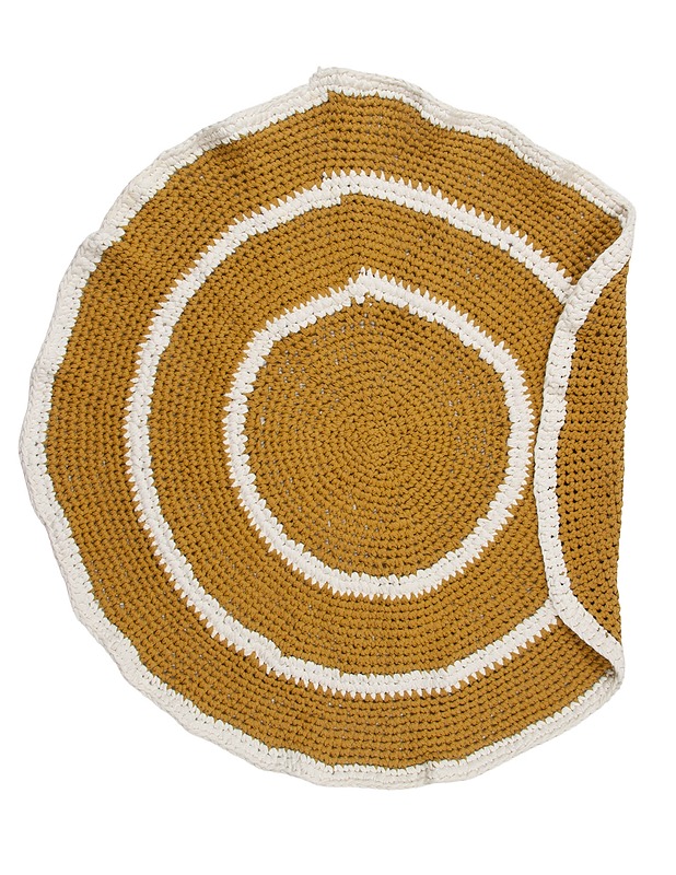 Räsymatto, halkaisija 104 cm  - Matot - 10105645310 - 0