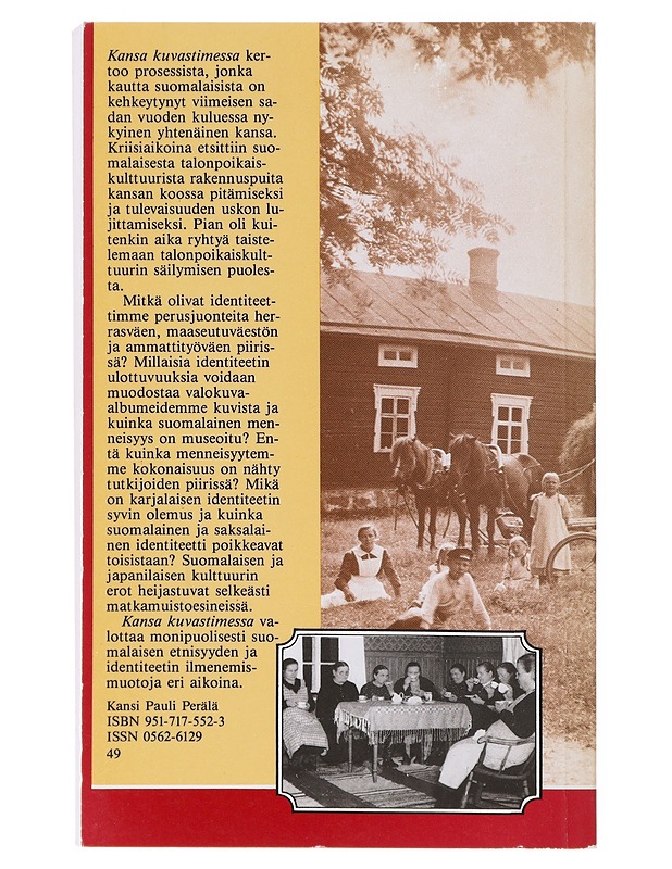 Kansa kuvastimessa: etnisyys ja identiteetti - Teppo Korhonen ja Matti Räsänen - Historiakirjat - 10105645413 - 1