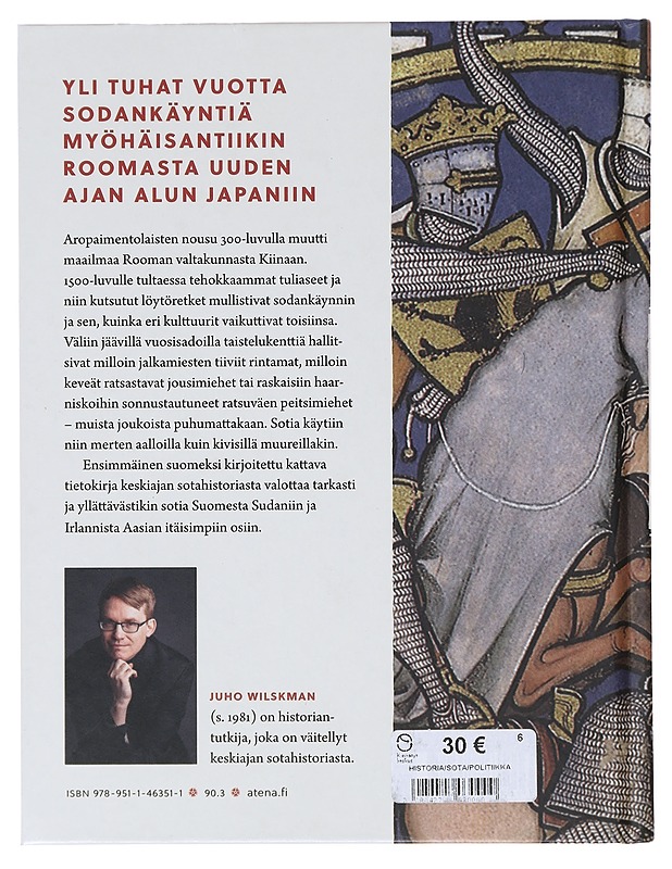 Sota keskiajalla - Juho Wilskman - Historiakirjat - 10105645532 - 1