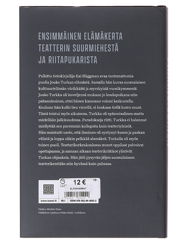 Pahansisuinen : Jouko Turkan elämä - Kai Häggman - Elämäkerrat ja muistelmat - 10105645588 - 1