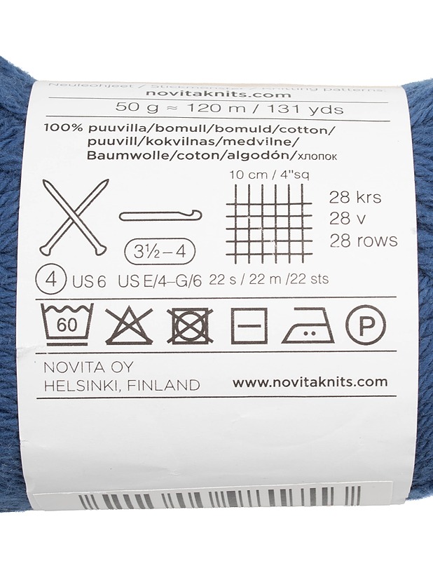 NOVITA Cotton Soft Vyötelanka, 50 g - Käsityö - 10105645592 - 1