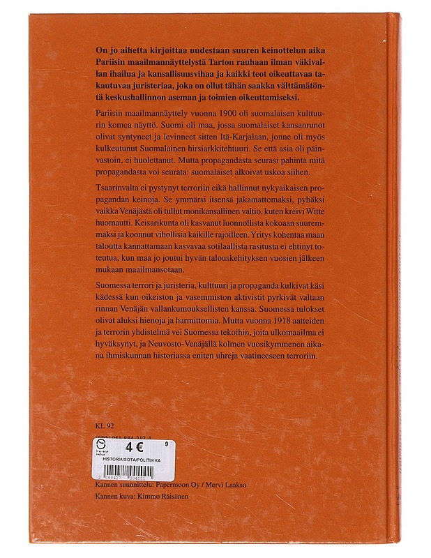 Suuri keinottelu / Pariisin maailmannäyttelystä Tarton rauhaan - Paavo Haavikko - Historiakirjat - 10105645618 - 1