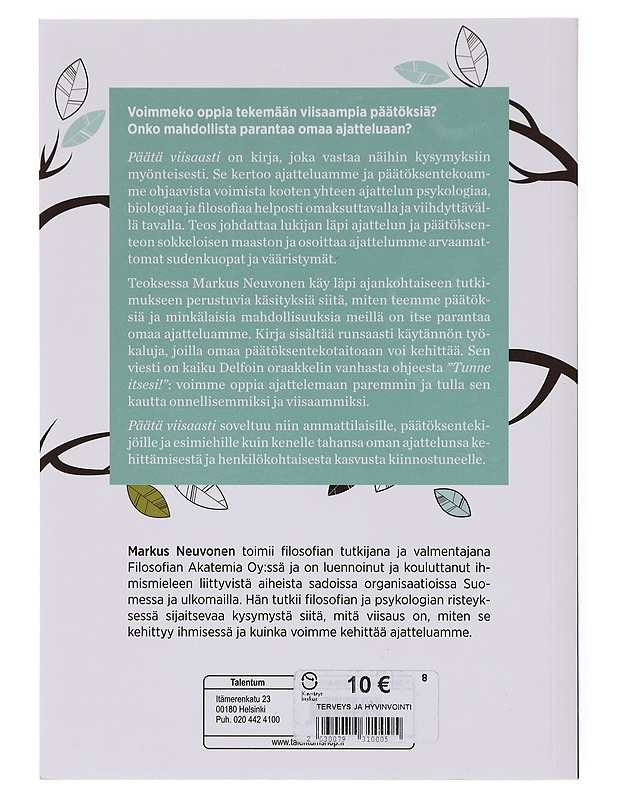Päätä viisaasti - Markus Neuvonen - Tietokirjat ja oppaat - 10105645635 - 1