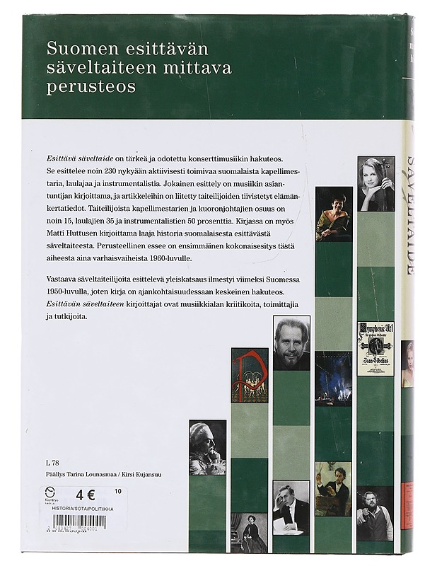Esittävä säveltaide - Martti Haapakoski - Historiakirjat - 10105645683 - 1