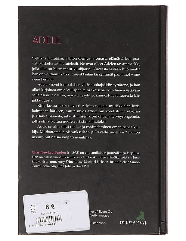 Adele : henkilökuva - Newkey-Burden, Chas - Elämäkerrat ja muistelmat - 10105645686 - 1