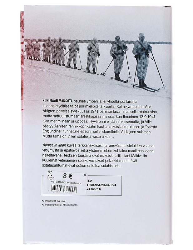 Ääniseltä itään / sotaromaani - Jani Mäkivalli - Romaanit ja novellit - 10105645689 - 1