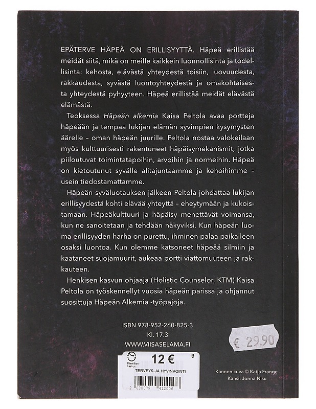 Häpeän alkemia - Kaisa Peltola - Tietokirjat ja oppaat - 10105645722 - 1