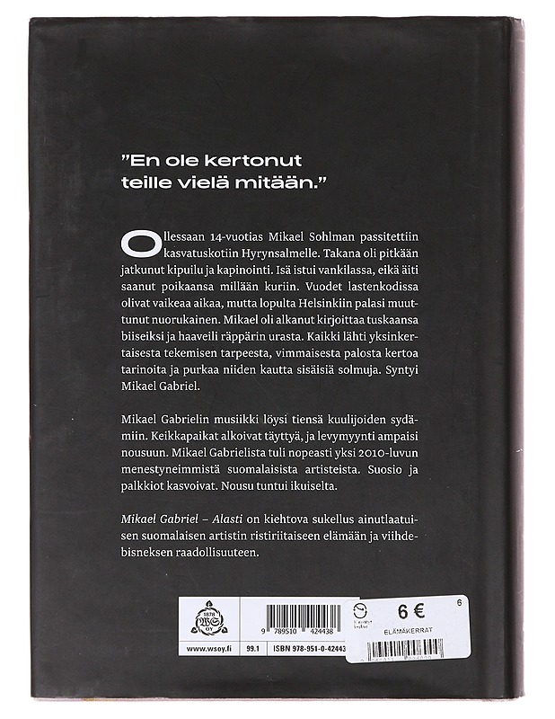 Mikael Gabriel / alasti - Vanha-Majamaa, Anton - Elämäkerrat ja muistelmat - 10105645731 - 1