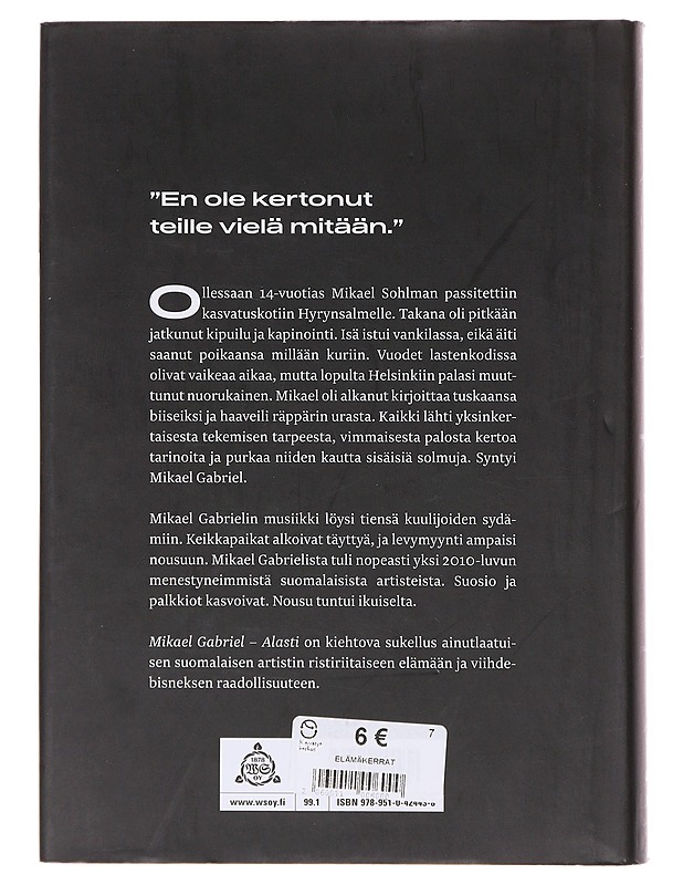 Mikael Gabriel / alasti - Vanha-Majamaa, Anton - Elämäkerrat ja muistelmat - 10105645732 - 1