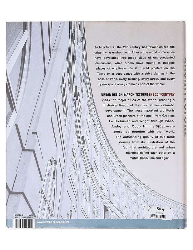 Urban Design & The 20th Century Architecture - Tietokirjat ja oppaat - 10105645766 - 1