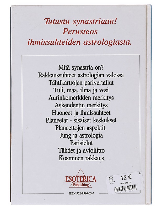 Synastria / ihmissuhteiden astrologia - Nikula, Raimo - Tietokirjat ja oppaat - 10105645816 - 1