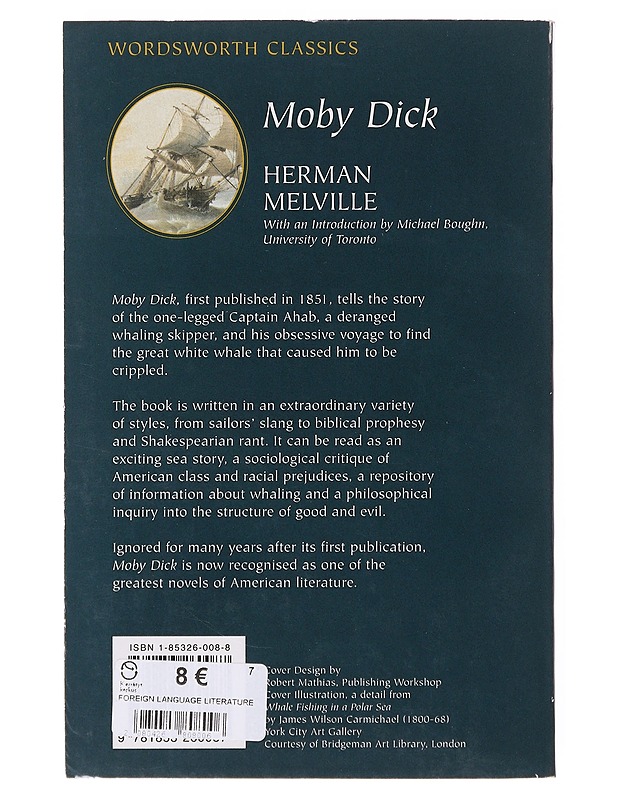 Moby-Dick / or the whale - Melville, Herman - Romaanit ja novellit - 10105645847 - 1