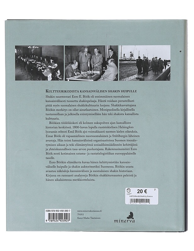 Böök / shakkia ja kulttuuria - Saharinen, Petri - Elämäkerrat ja muistelmat - 10105645850 - 1