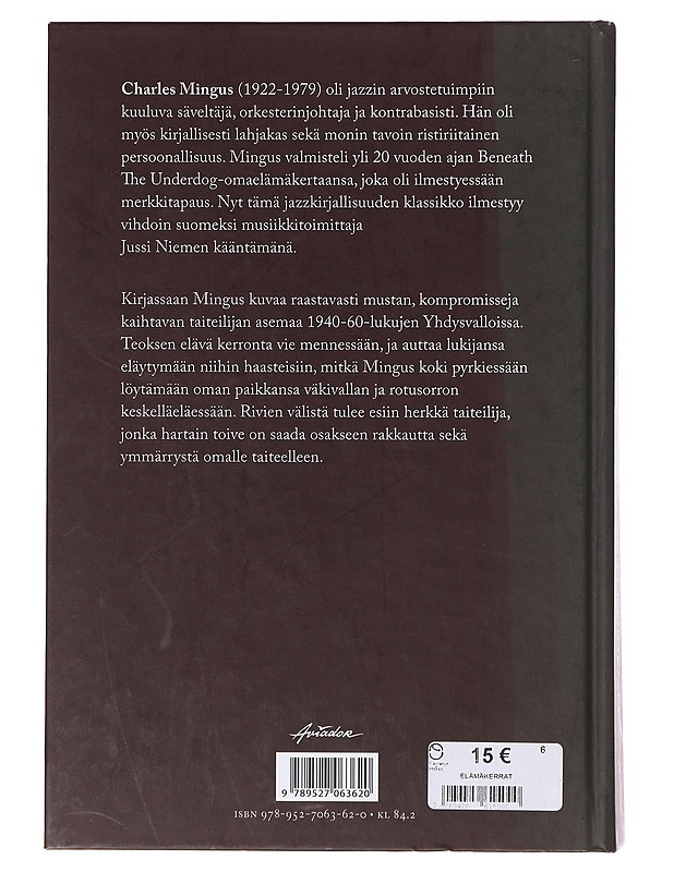 Koiraakin kurjempi - Mingus, Charles - Elämäkerrat ja muistelmat - 10105645863 - 1