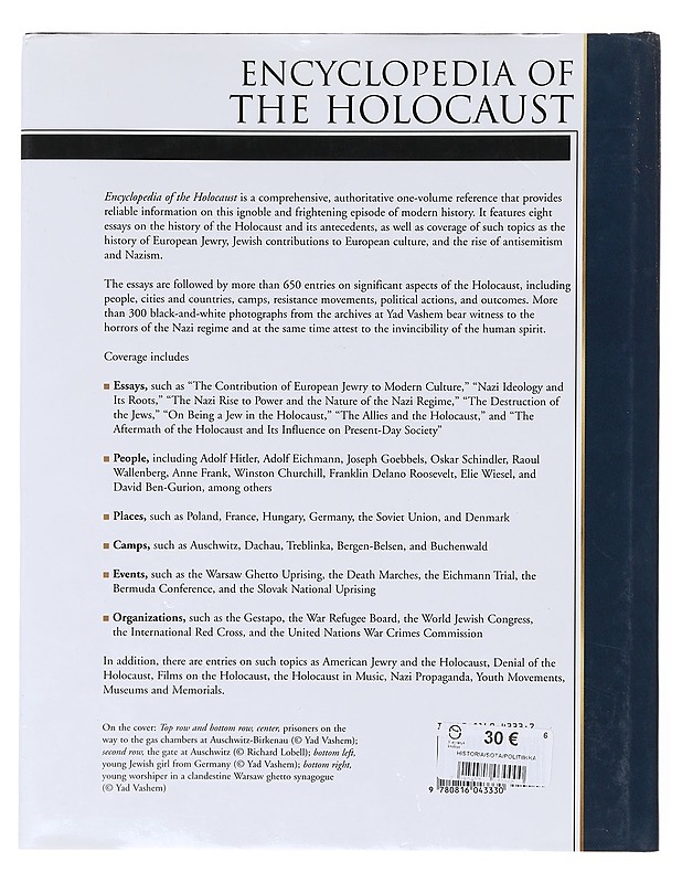 Encyclopedia of the Holocaust - Robert Rozette & Shmuel Spector - Historiakirjat - 10105645872 - 1
