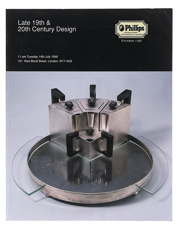 late 19th & 20th Century Design - Philips International Auctioneers and Valuers - Tietokirjat ja oppaat - 10105645875 - 0