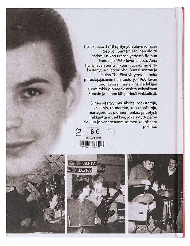 Seppo "Suntsi" Järvinen / suomirokin hymypoika - Ari Wiskari - Historiakirjat - 10105645915 - 1