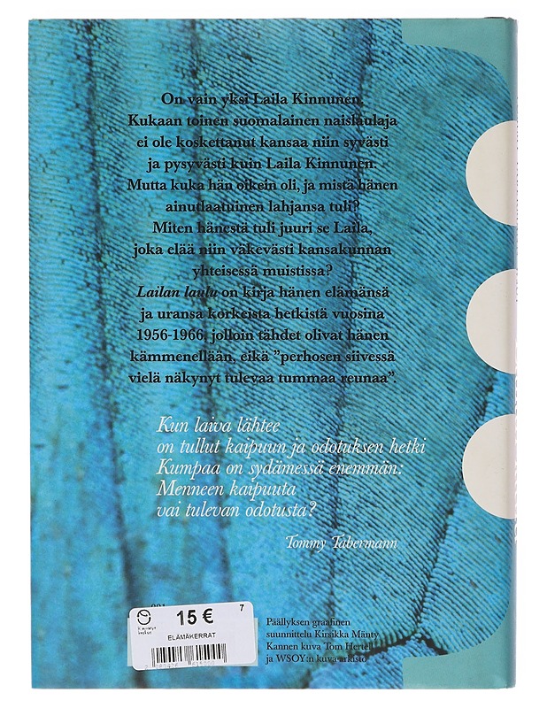 Lailan laulu - Wuori-Tabermann, Tuija - Elämäkerrat ja muistelmat - 10105646060 - 1