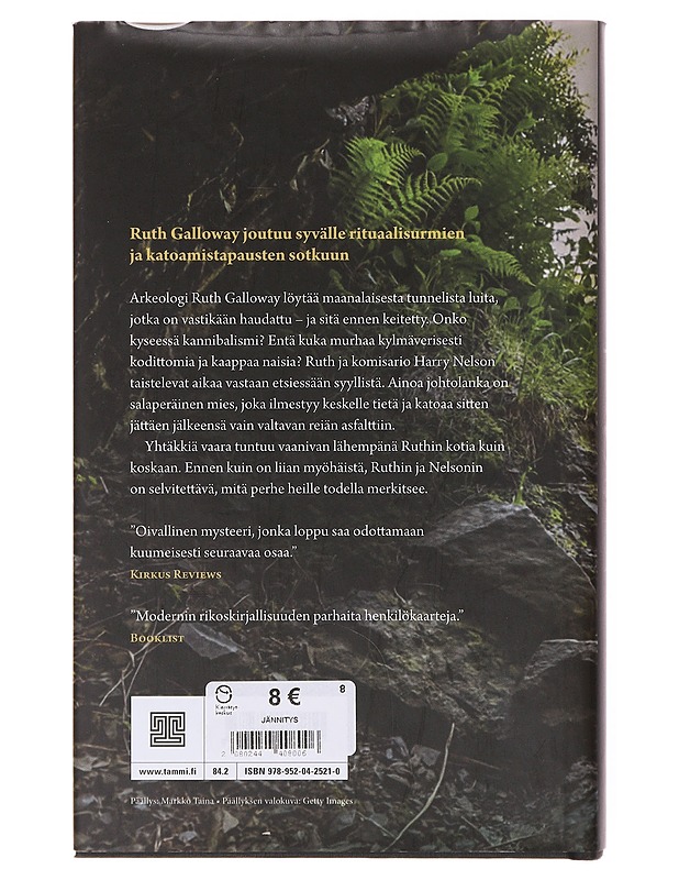 Maan alla - Griffiths, Elly - Jännitys ja dekkarit - 10105646168 - 1