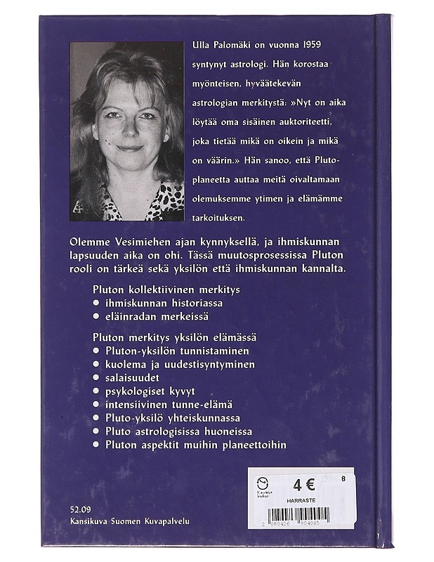 Pluto / avain laajempaan tietoisuuteen - Ulla Palomäki - Tietokirjat ja oppaat - 10105646257 - 1