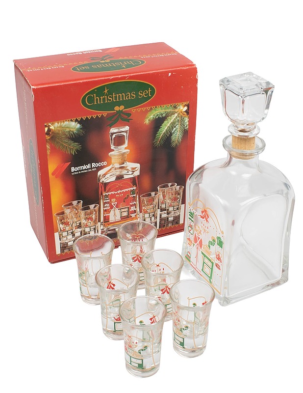 BORMIOLI ROCCO Christmas set snapsisetti - 7 osaa - Joulutuotteet - 10105646299 - 0
