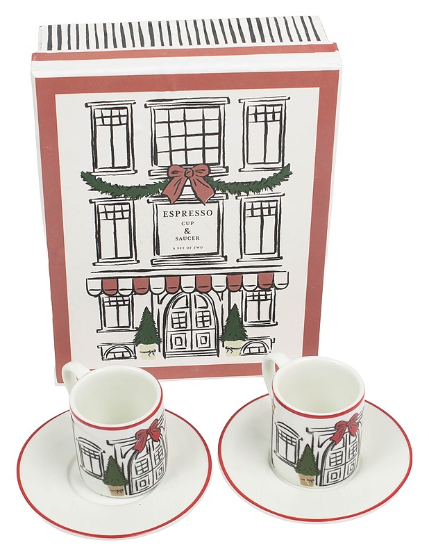 H&M HOME Espresso kuppisetti, 4 osaa - Joulutuotteet - 10105646311 - 0