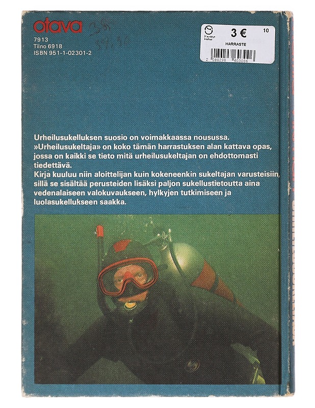 Urheilusukeltaja - Pekka Mattila, Timo Vikman  - Tietokirjat - 10105646346 - 1