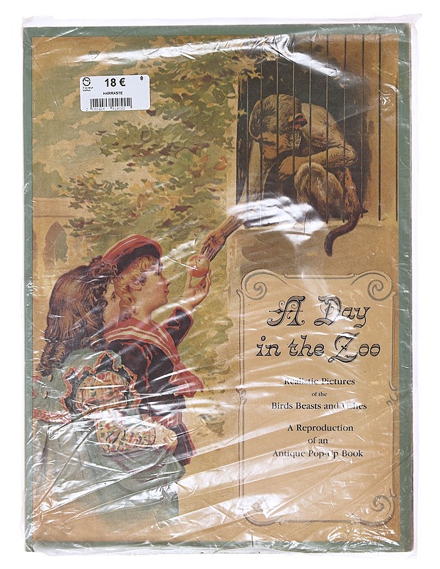  A day in the zoo: A Reproduction of the Antique Pop-Up Book - Lastenkirjat - 10105646352 - 0