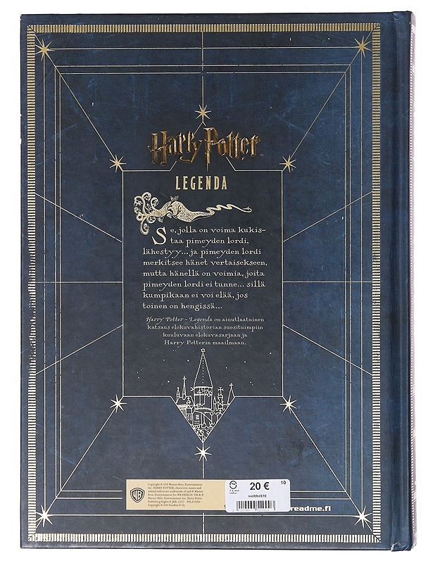 Harry Potter, Leganda ; kirja Harry Potter -elokuvien tekijöiltä - Bob McCabe - Tietokirjat ja oppaat - 10105646361 - 1