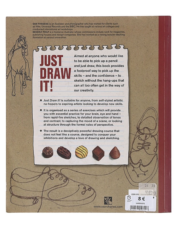 Just Draw It! - Sam Piyasena & Beverly Philp - Käsityökirjat - 10105646387 - 1