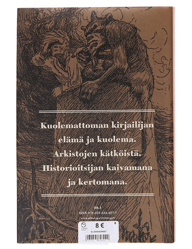 Saapasnahka-torni - Aleksis Kiven elämänkertomus - Keskisarja, Teemu - Elämäkerrat ja muistelmat - 10105646389 - 1