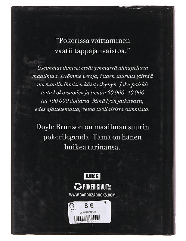 Pokerin kummisetä - Brunson, Doyle - Elämäkerrat ja muistelmat - 10105646400 - 1