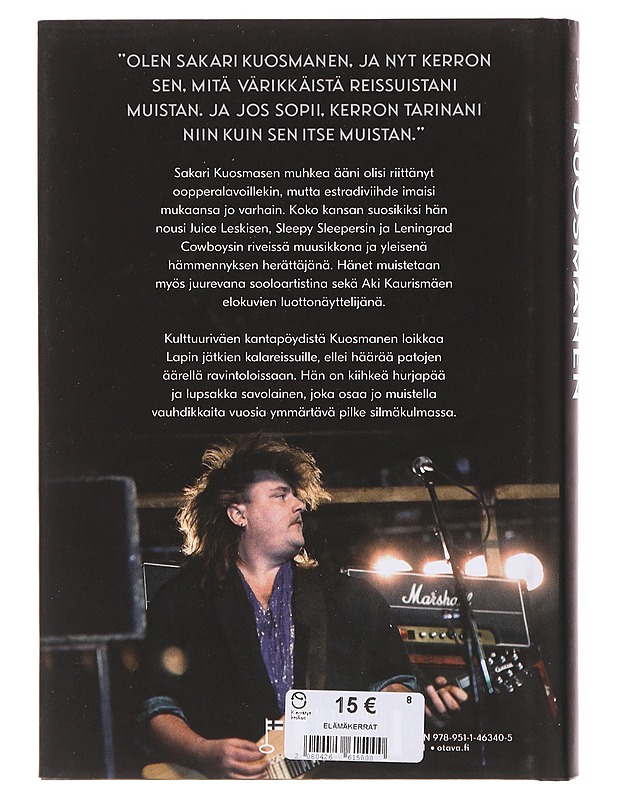 Sakari Kuosmanen / ihana elämä - Tommi Saarela - Elämäkerrat ja muistelmat - 10105646407 - 1