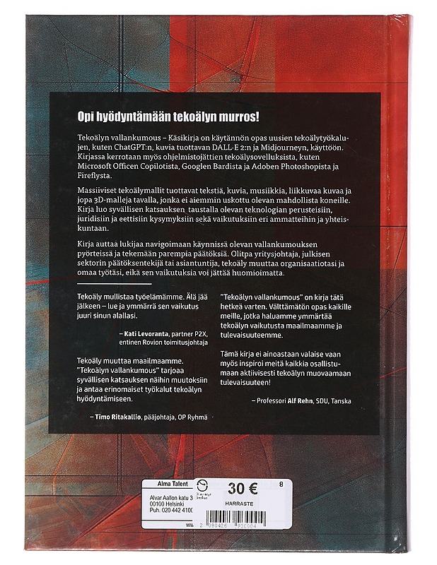 Tekoälyn vallankumous : käsikirja - Tero Ojanperä - Tietokirjat ja oppaat - 10105646416 - 1
