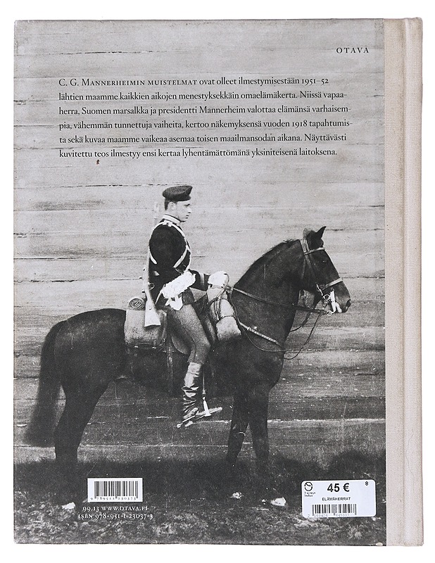 Muistelmat - Mannerheim, Carl Gustaf Emil - Elämäkerrat ja muistelmat - 10105646418 - 1
