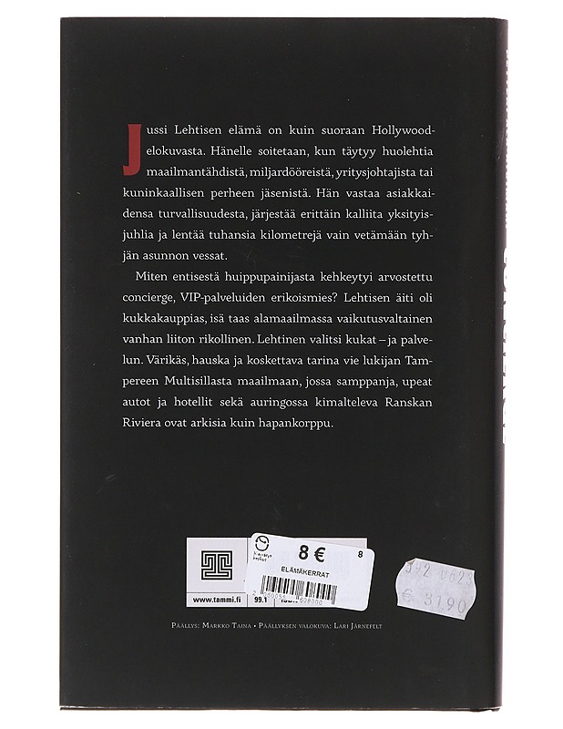 Concierge / VIP-erikoismies - Lehtinen, Jussi - Elämäkerrat ja muistelmat - 10105646425 - 1