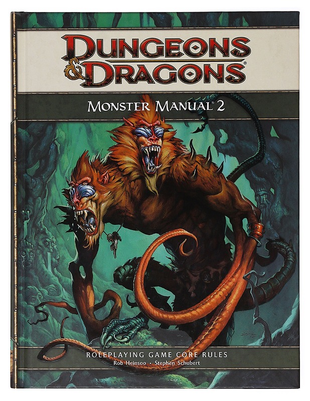 Dungeons & dragons : monster manual. 2, Roleplaying game supplement - Heinsoo, Rob - Tietokirjat ja oppaat - 10105646471 - 0
