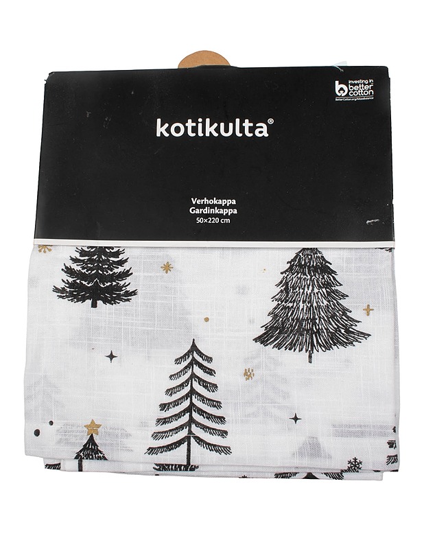 KOTIKULTA verhokappa, 50x220 cm - Joulutuotteet - 10105646479 - 0