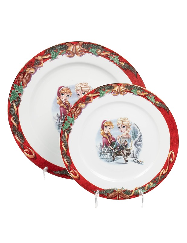 STEFAN LINDAHL Disney Frozen joululautaset - Joulutuotteet - 10105646497 - 0