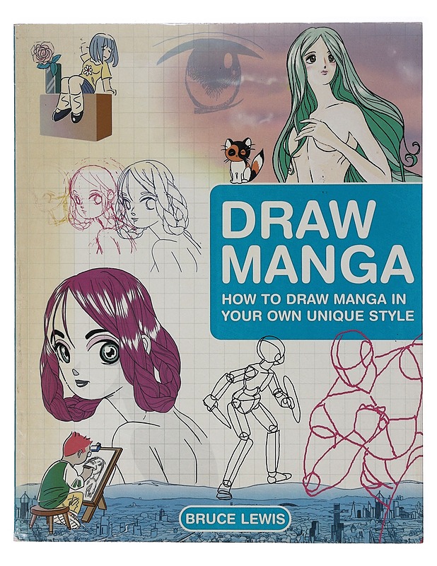 Draw manga - Bruce Lewis - Tietokirjat ja oppaat - 10105646521 - 0